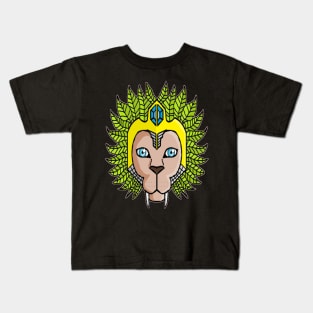 melena verde Kids T-Shirt